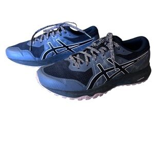 ASICS GEL-SCRAM 6 graphite gray/ginger peach running shoe size 10